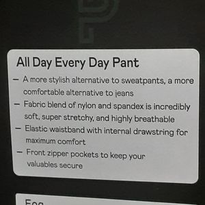 Public Rec Everyday pant